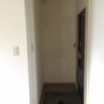 賃貸アパート　アクセントクロス貼り　